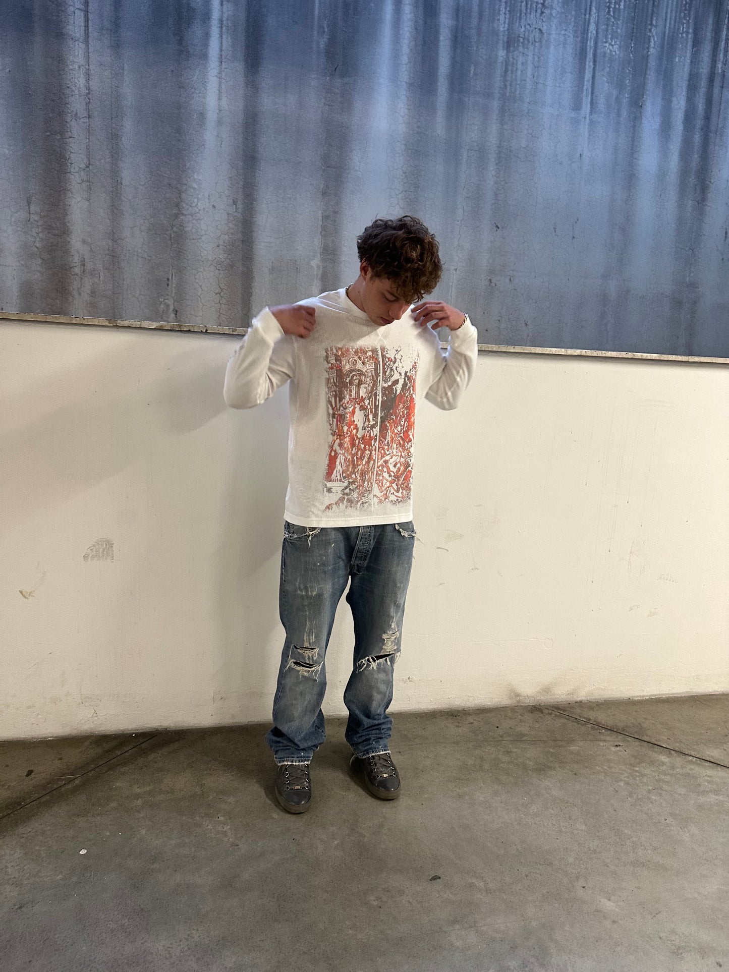 “Fall“ waffle longsleeve