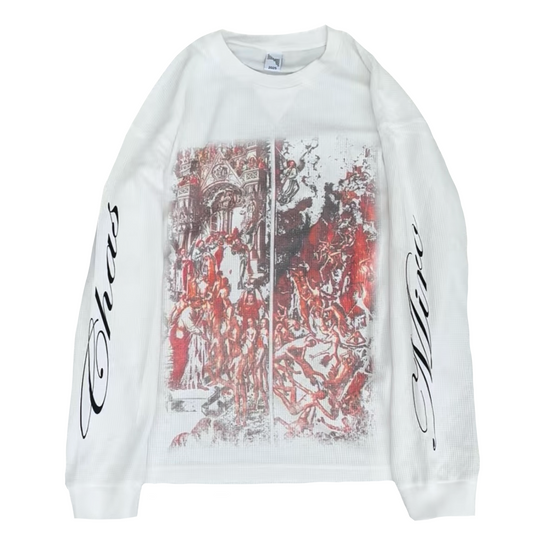 “Fall“ waffle longsleeve